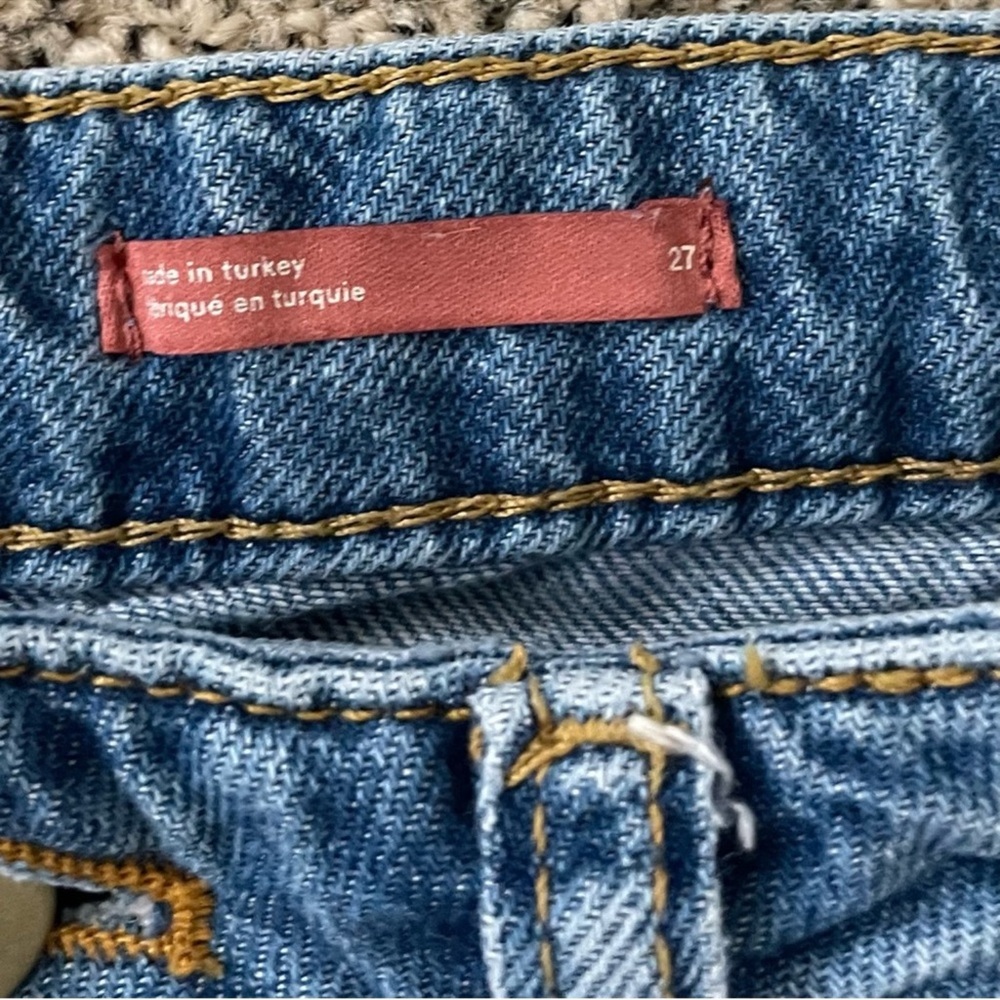 Pilcro Anthropologie high rise pleated relaxed fit Jeans - Picture 5 of 11